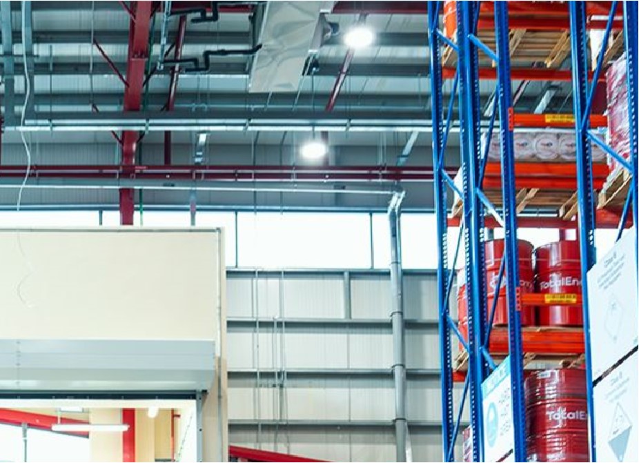 Dangerous Chemical Warehouse Lighting Case in the Middle East